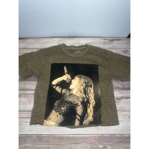 Taylor Swift Red Taylor's Version‎ UO Exclusive Oversized T-Shirt L Puff Print